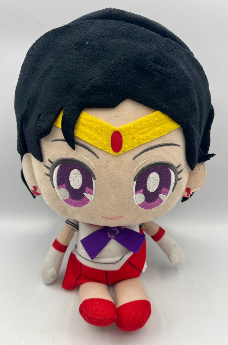 Banpresto Sailor Mars Rei Hino Plush Doll 14 Inch Sailor Moon Anime Stuffed Toy